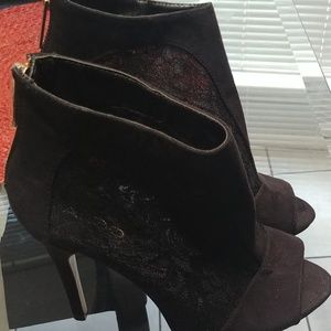 Aldo peep toe bootie